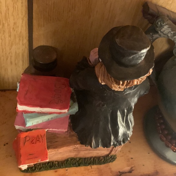 Vintage Ceramic Clown Manual Clock - Picture 6 of 7